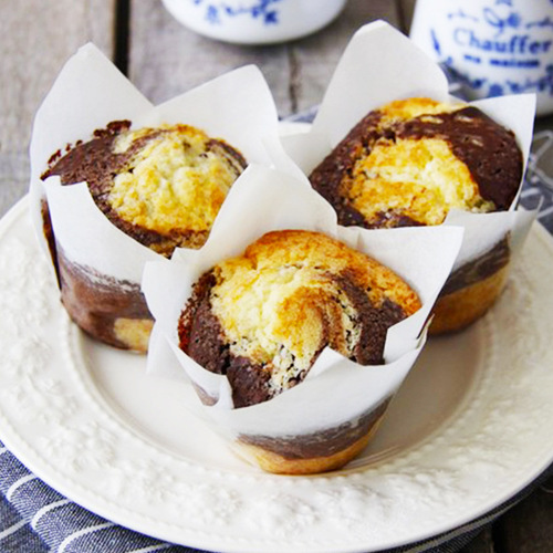 Muffin cup cake paper cup coated grease-proof paper holder aluminum curling cup tulip paper cup Love full house baking supplies