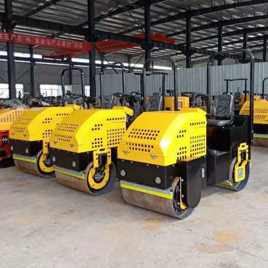 座驾式压路机 小型路面压实设备 振动钢轮压路机 小型压路机