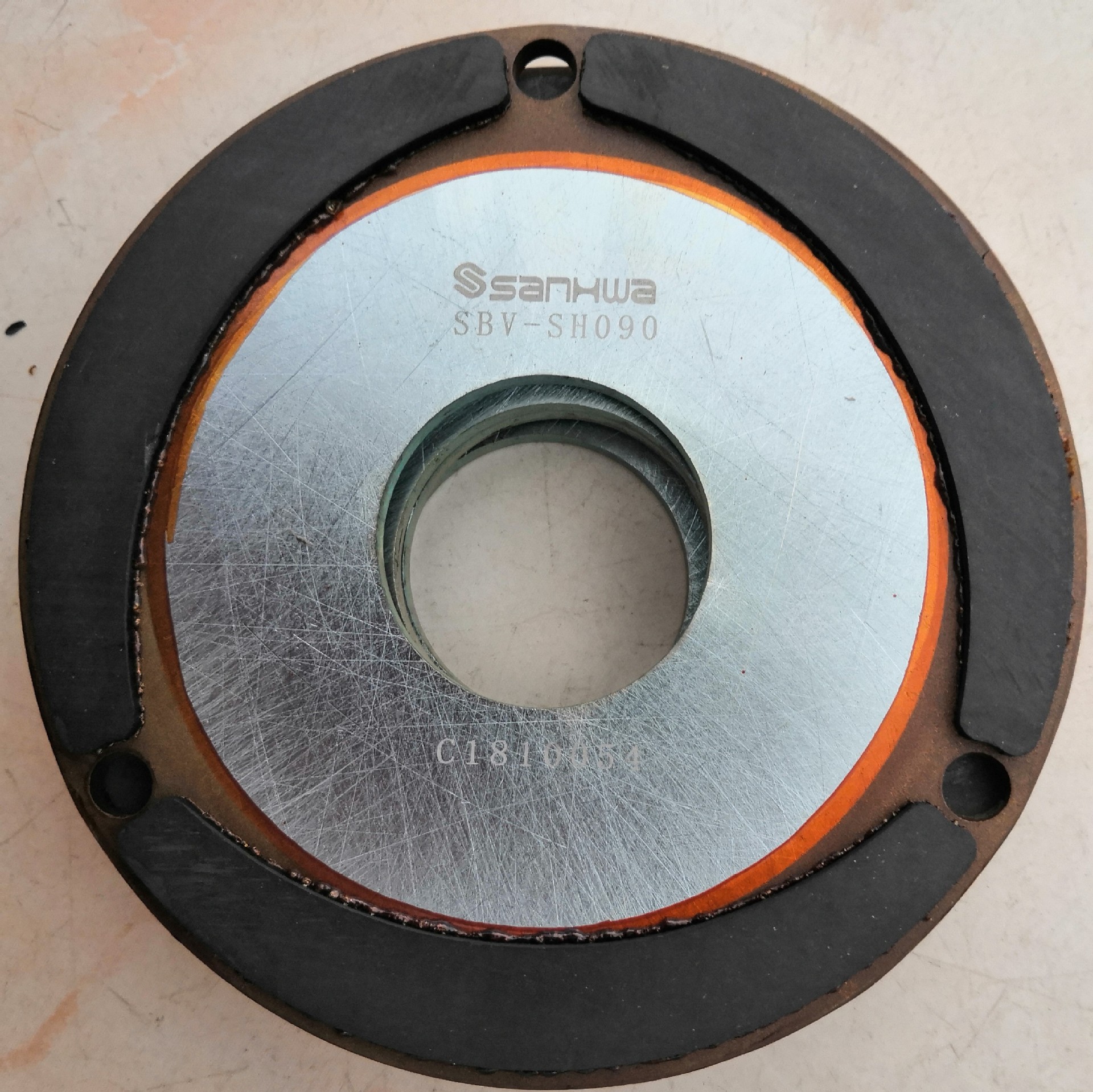 刹车电机刹车盘SANHWA刹车片SBV-SH090