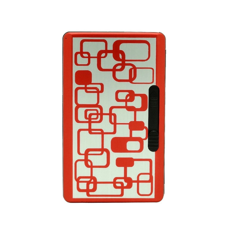 来福源头厂家供应轻薄型铝制6支装小如意便携女士烟盒