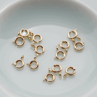 14K����ɫ���ɈA���^�����������β朽ӿ�diy�ֹ��Ʒ���