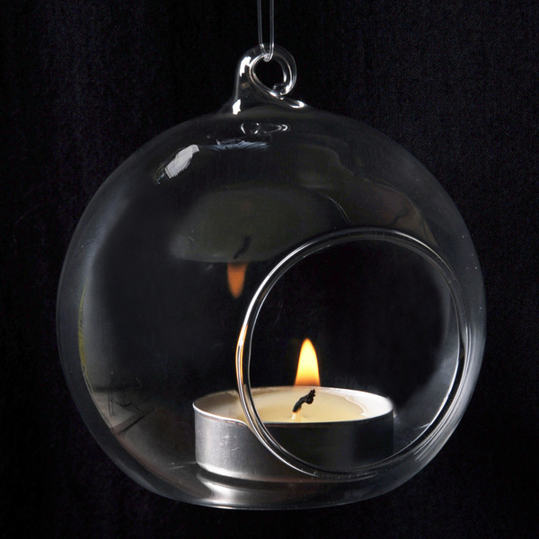 Glass candle