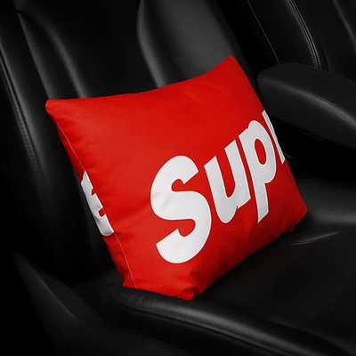 Headrest — Gemini Pillow Car Headrest Car - sup-red-pillow
