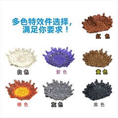 Muxingshe Star Soul special effects parts impact the ground, explosion ornaments, Gundam model figures, decorative special effects