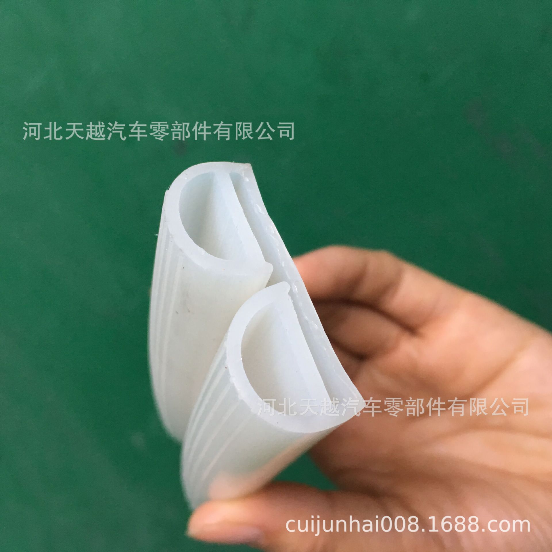 硅胶材质烤箱冷库门密封条硅胶密封条双e型B型密封条