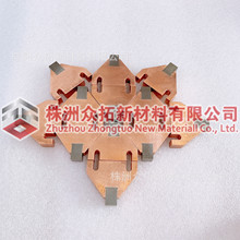钨铜镶嵌电极 铜绕线用熔接钨电极