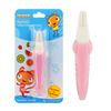 Children's fruit silica gel teether, toy, toothbrush for baby teeth