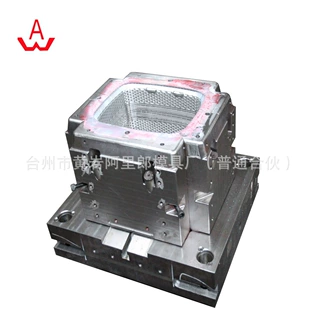 定制PP桶注塑成型塑料模具开模PE塑料垃圾桶模具加工塑料注塑模具