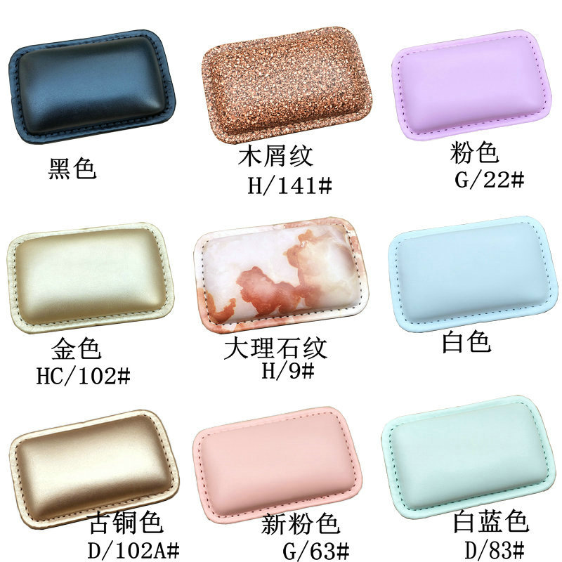 Alfombrilla de ratón alfombrilla de ratón de cuero almohadilla de muñeca almohadilla de codo cuadrado