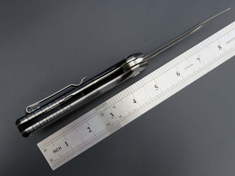 Nuevo EF908 D2 hoja G10 mango plegable cuchillo camping Herramienta de bolsillo cuchillo EDC herramienta al aire libre