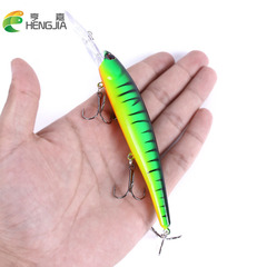 Hengjia popular long-distance minnow supplies fishing floating water Luya bait Luya fake bait fishing gear wholesale Minnow hard bait