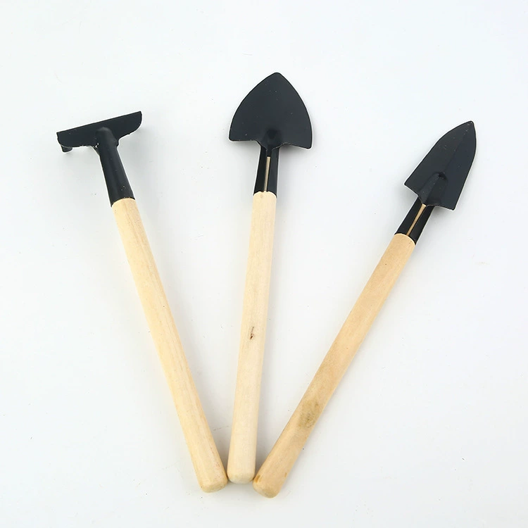 Детские инструменты для посадки, садовый набор из трех предметов, семейные садовые инструменты, лопата для цветов, маленькая лопата, маленькие грабли
