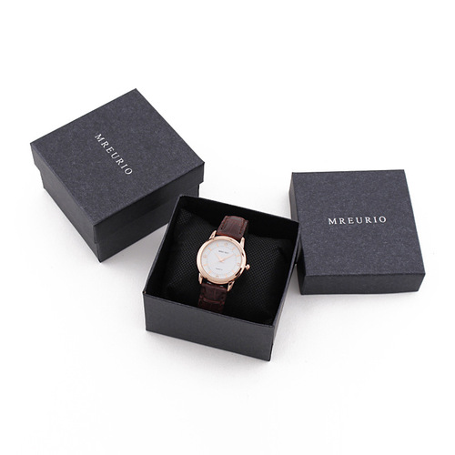 MREURIO brand watch gift box, original packaging box, sky and earth cover, watch box with small pillow, manufacturer's dropshipping