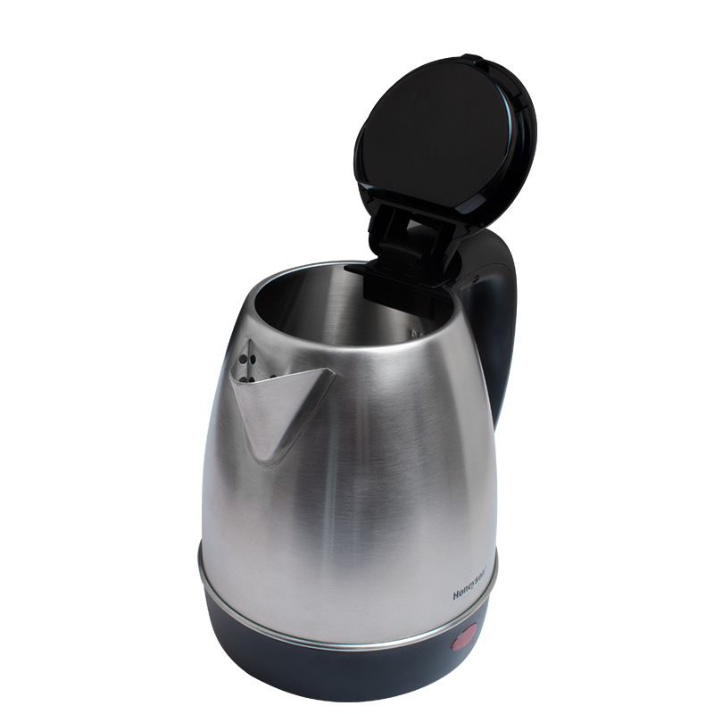 Honeyson Hervidor eléctrico al por mayor Hotel ABS mango 1350W 304 Acero inoxidable 1.2L