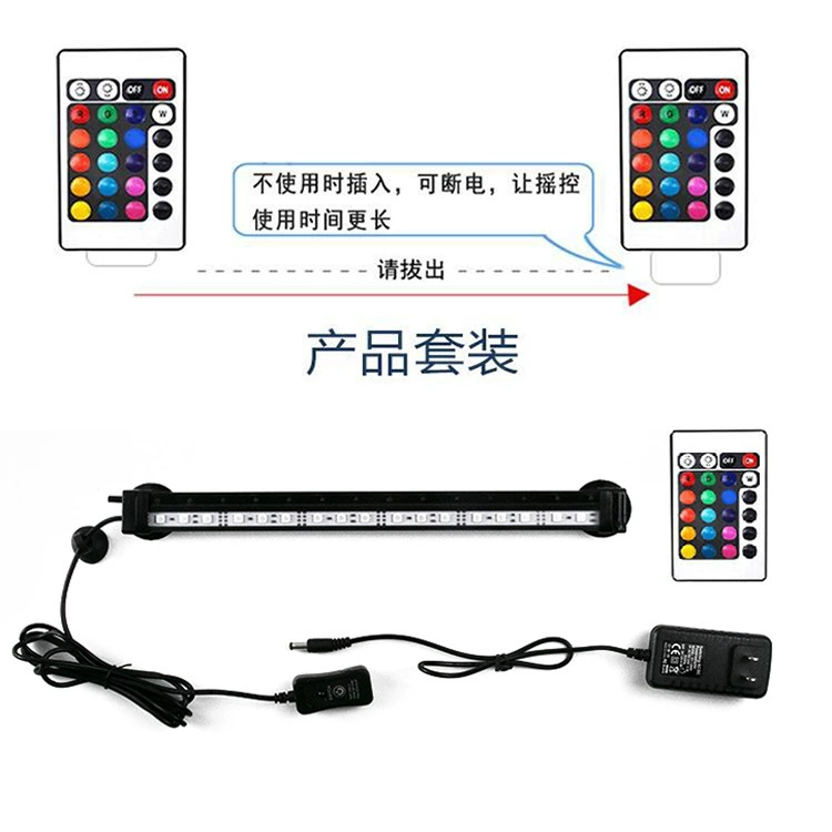 Aquarium LED Light (Bright Leopard) Anti-Bubble RGB, Remote, IP68, Multiple Lengths