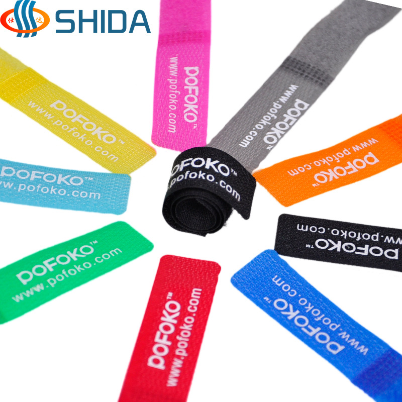 现货高品质pofoko理线带 电线捆绑带 束线扎线带 尼龙魔术贴扎带