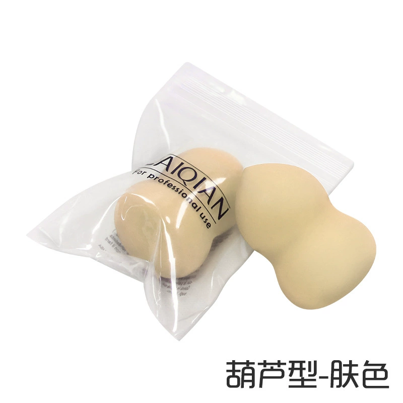 Cotton pads water based drop-shaped, cosmetic sponge