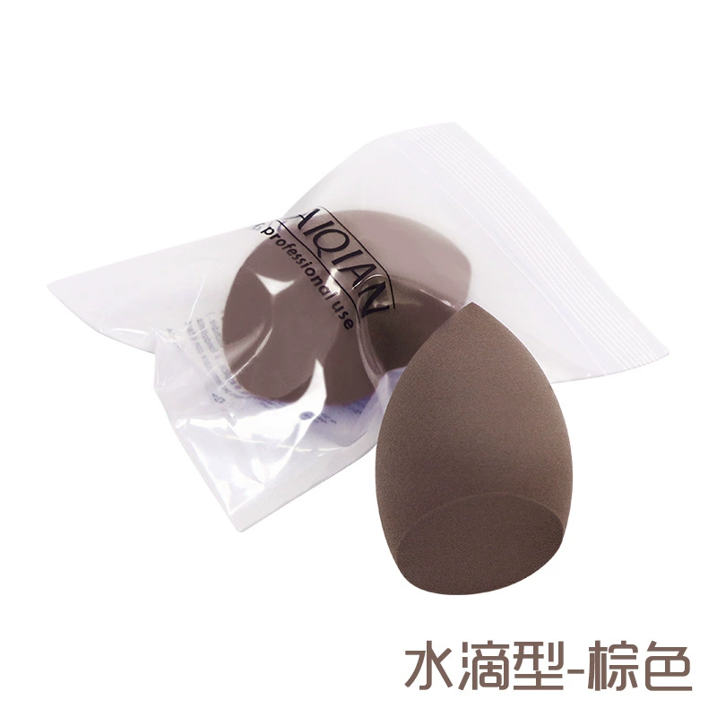 Cotton pads water based drop-shaped, cosmetic sponge