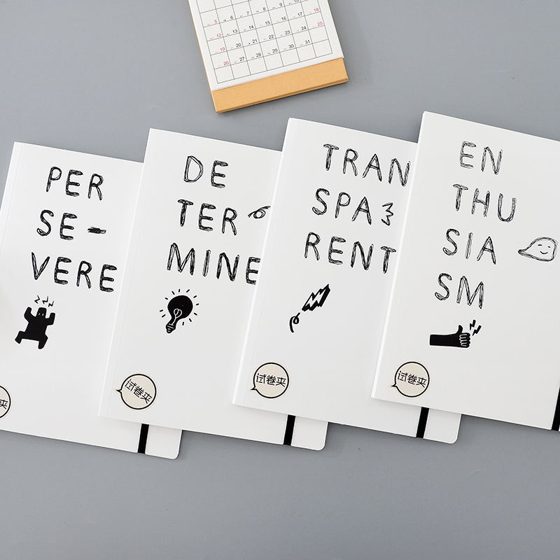 优凡 Creative stationery, belt, folder for office, simple and elegant design