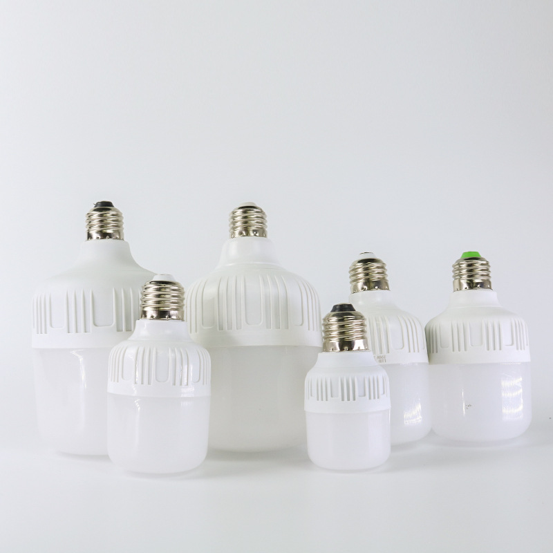Bombillas LED de montaje en rosca E27 al por mayor, lámparas LED de bajo consumo, bombillas de alto brillo para uso doméstico y puestos callejeros.