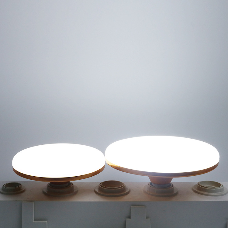 Iluminación ultra brillante LED lámpara de platillo volador lámpara doméstica de ahorro de energía iluminación exterior E7 protector de ojos LED lámpara impermeable