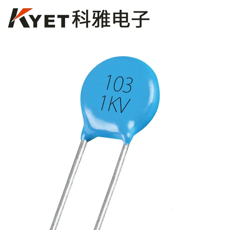 Высокое напряжение керамический конденсатор 103M 1KV 103M1000V 0,01 мкФ синий керамический конденсатор Производители продажи