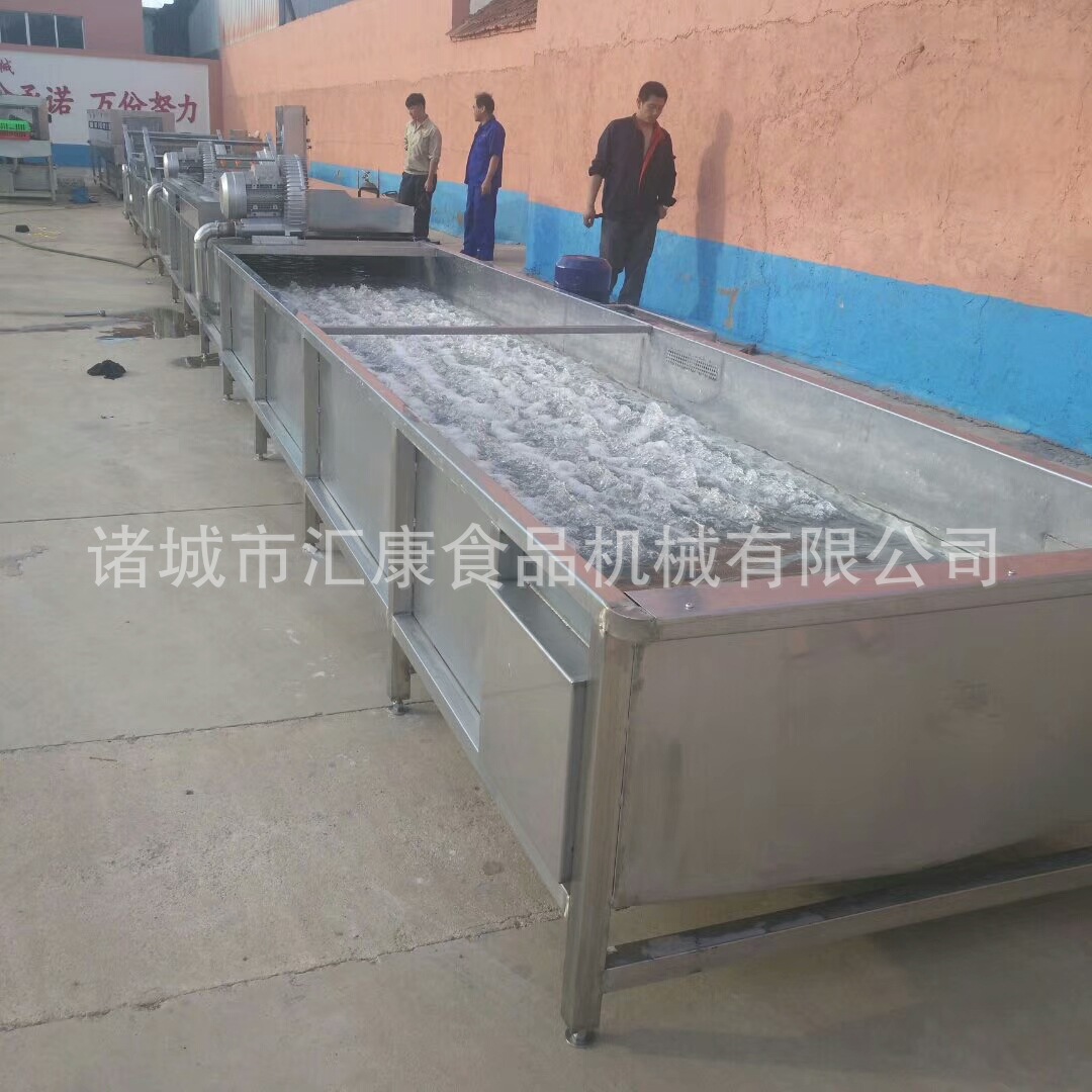 汇康牌气泡洗菜机  翻浪西红柿清洗机  水域式自动洗姜机械  优惠