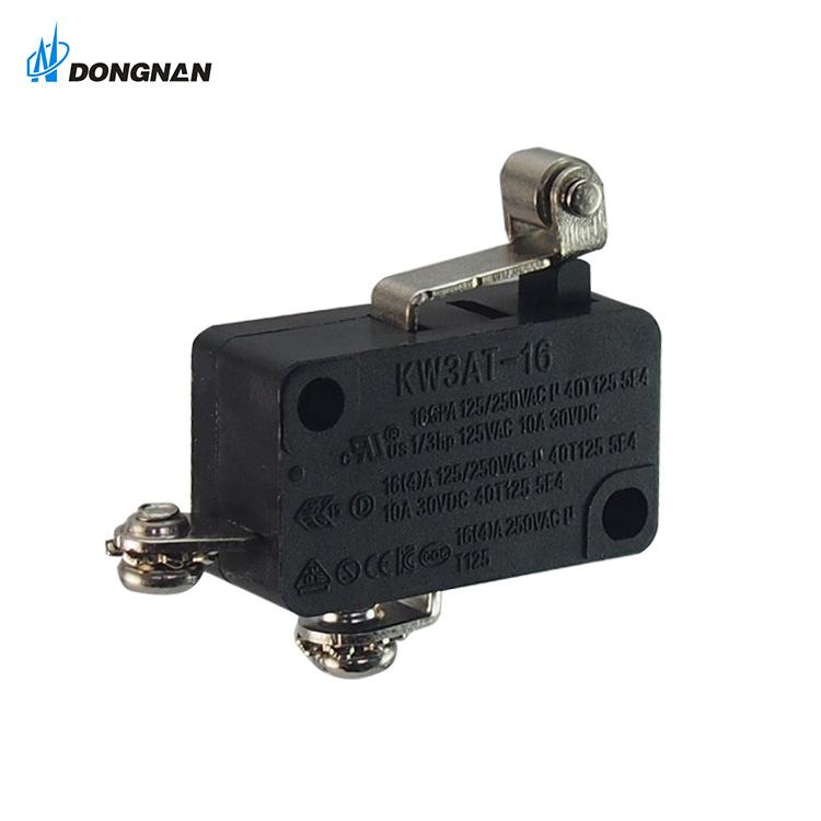 厂家供应微动开关 KW3AT-16A 耐高温T125 空调微波炉电器设备开关
