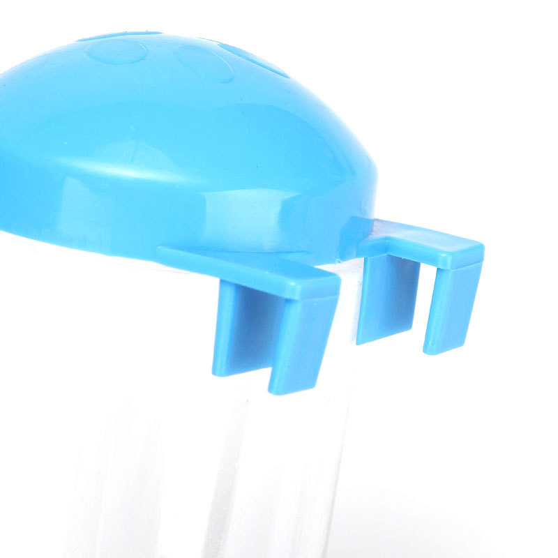 Jaula colgante taza de agua para mascotas dispensador de agua para mascotas cabeza de cobre de alta calidad botella de agua para perros mascota colgante dispensador de agua automático