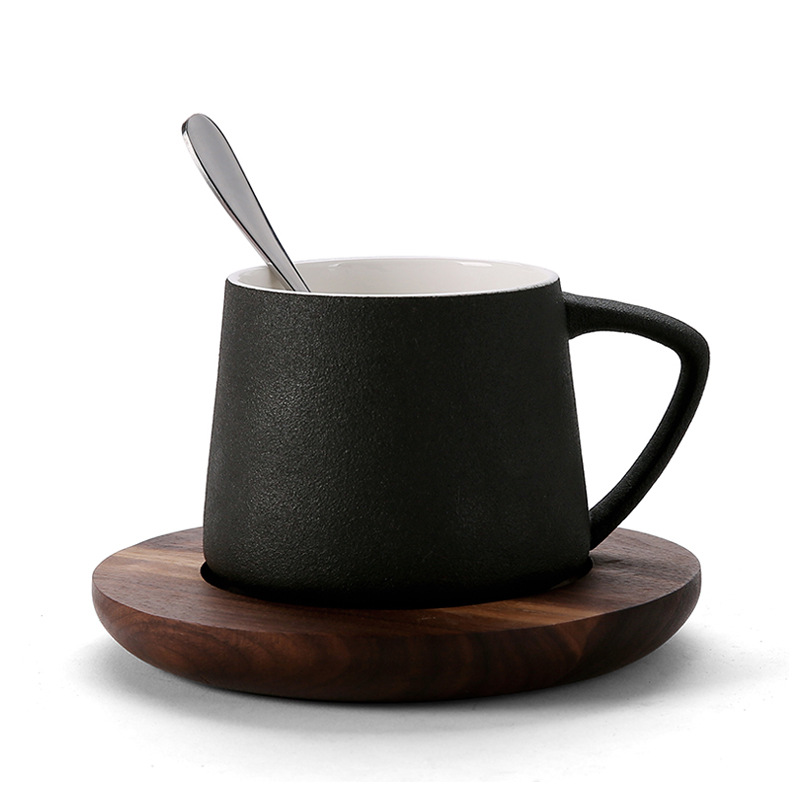 Taza de cerámica original Taza de café Taza de marca Taza de agua creativa Taza de agua con taza de nuez con taza de cocina