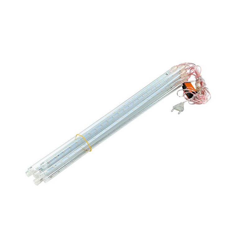 Suministro directo de fábrica LED meteoro ducha luz parche destacado impermeable lluvia de meteoros luz cadena Navidad vacaciones Lámpara decorativa tubo