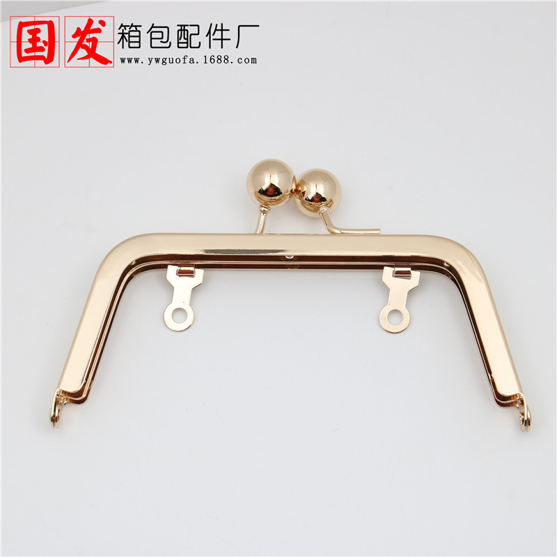 14cm trapezoidal sin agujero cabeza de bola gran boca de oro con agujeros de tornillo de alta calidad oro boca de tornillo