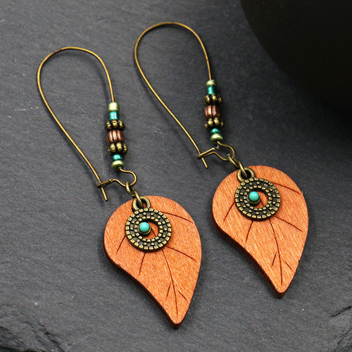 Cross-border Amazon popular earrings multi-piece set European and American handmade round hollow earrings love accessories