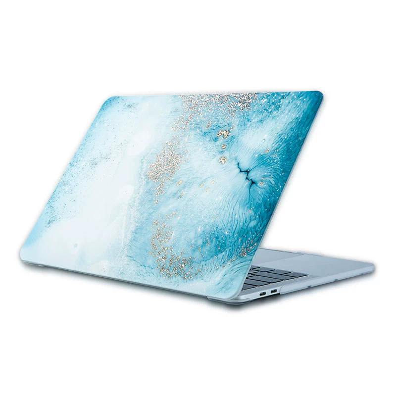 Protective Case Apple MacBook — Painted Marble Shell, fits 13–16-inch MacBook models