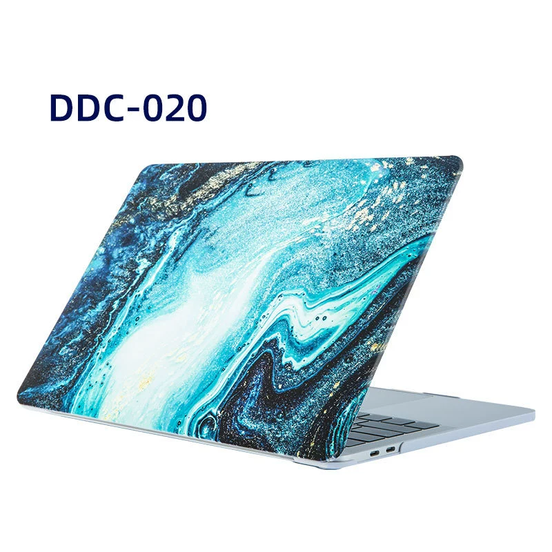 Protective Case Apple MacBook — Painted Marble Shell, fits 13–16-inch MacBook models