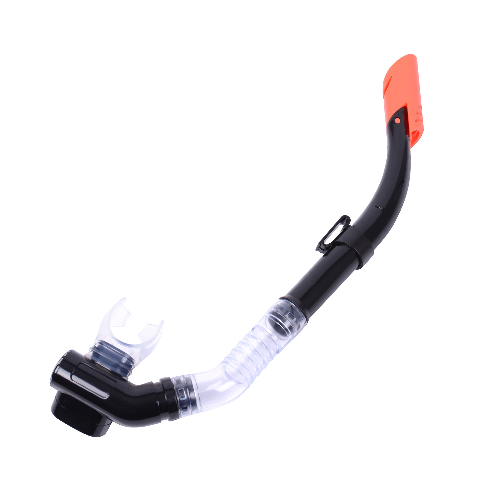 New diving equipment breathing apparatus snorkeling shallow Maldives silicone mouthpiece semi-dry breathing tube anti-wave design