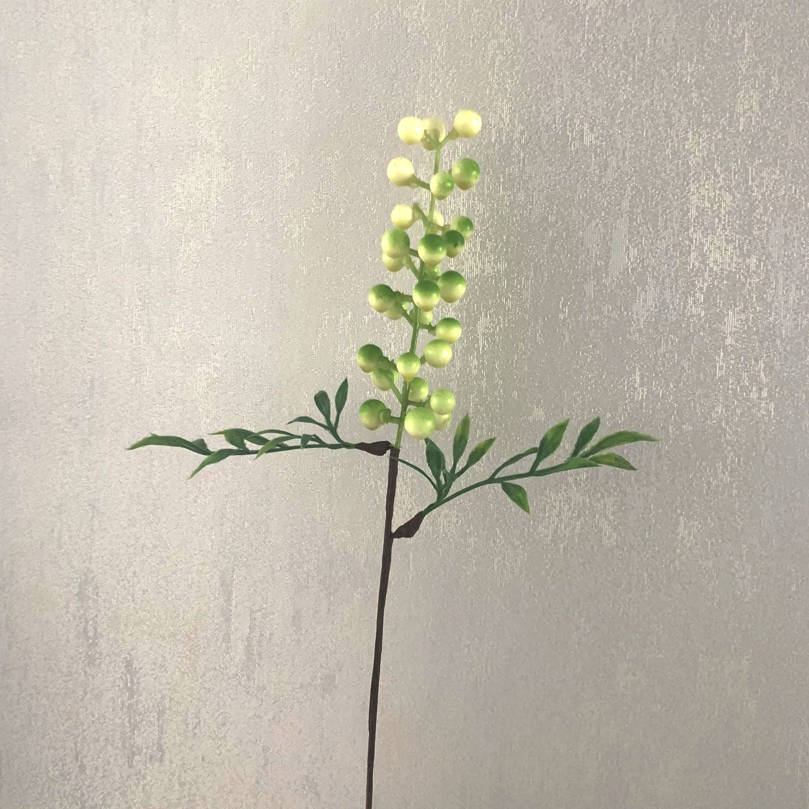 En stock suministro de alto grado de espuma de flores falsas fruta Lovesick Bean Home Design coincidencia arreglo floral Comercio exterior simulación de frutas al por mayor