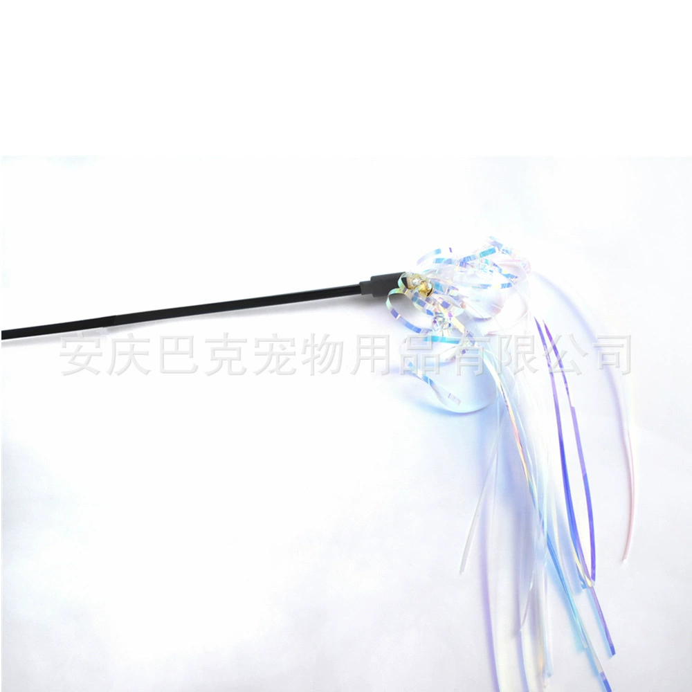 Завод прямых продаж Новый Кот игрушка красочные звон бумаги смешной Кот палку котенка в кошку игрушка оптом