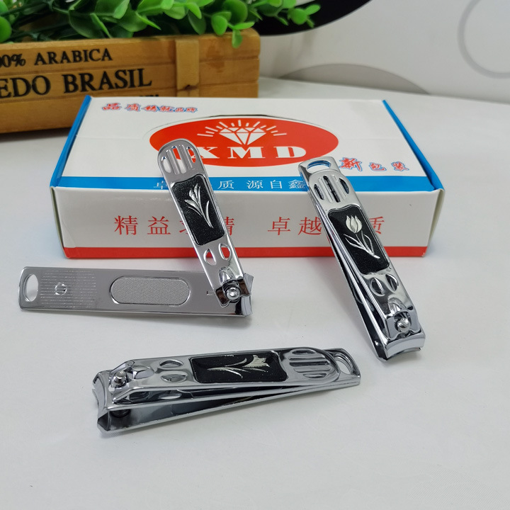 A 051 213 A- 7 Cortauñas grandes negras cortaúñas de acero inoxidable cortaúñas para adultos cortaúñas Yiwu 2 yuanes tienda image 4