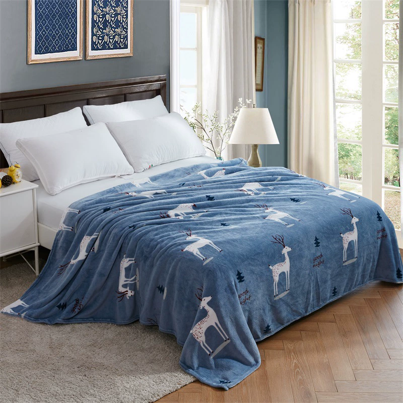 Коралловый фланелевый плед, Cloud Mink Velvet 120D, несколько размеров 50×70–200×230 см, подарок и йога