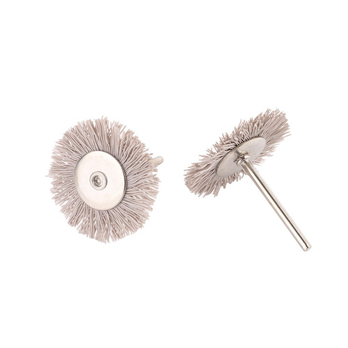 Wholesale Dupont silk brush mini brush polishing flower head abrasive wire nylon brush wood carving root carving groove polishing grinding head