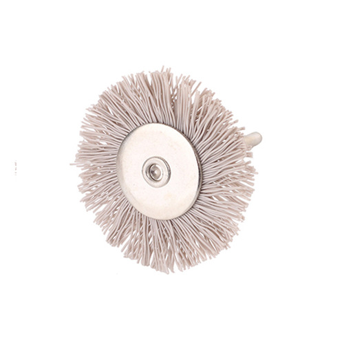 Wholesale Dupont silk brush mini brush polishing flower head abrasive wire nylon brush wood carving root carving groove polishing grinding head