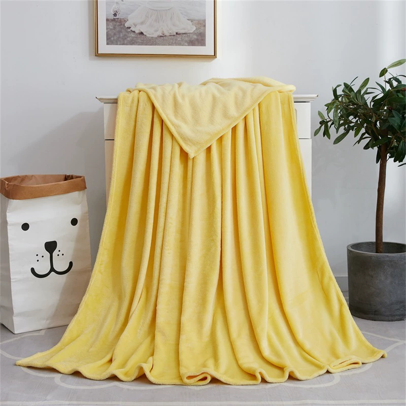 Коралловый фланелевый плед, Cloud Mink Velvet 120D, несколько размеров 50×70–200×230 см, подарок и йога