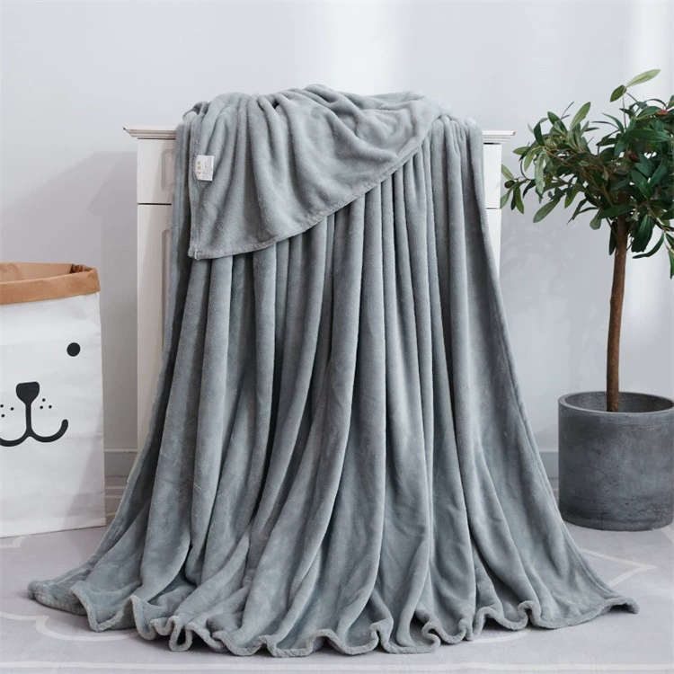 Коралловый фланелевый плед, Cloud Mink Velvet 120D, несколько размеров 50×70–200×230 см, подарок и йога
