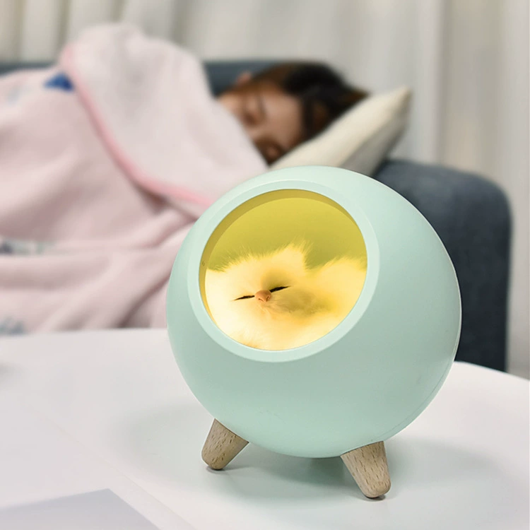 Ночной свет сенсорный LJC-130 / LJC-144, милый кот Lantern, USB перезаряжаемый 1200mAh
