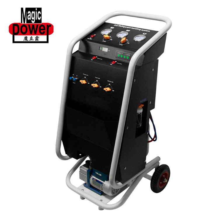 Máquina de Recuperación y Carga de Refrigerante para Aire Acondicionado Automotriz Reciclaje y Llenado