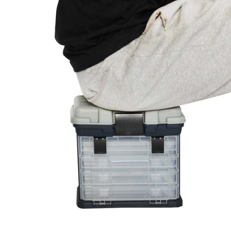 威和 Sports fishing box 4-layer luya box tool box fish box fishing box fishing gear box luya suitcase cross-border wholesale