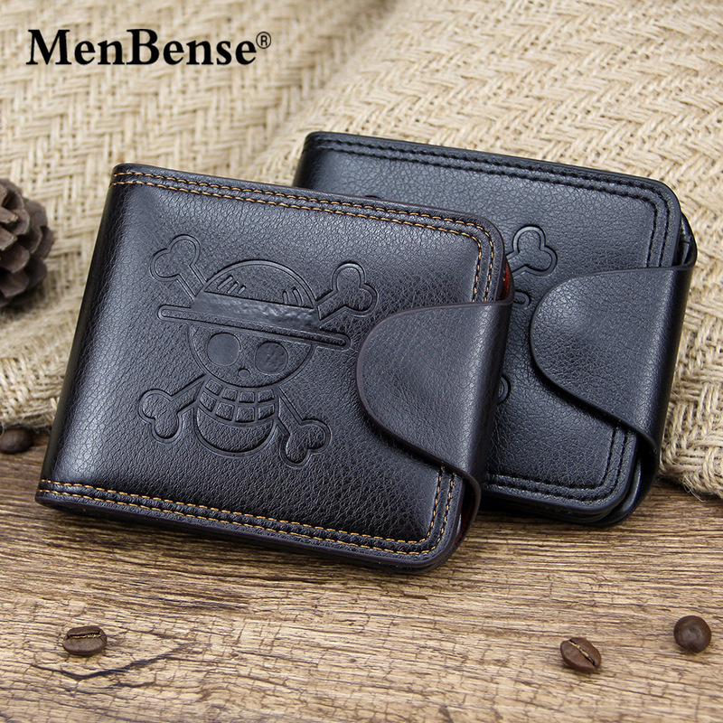 Factory Direct Supply of New Men's Wallets with Multiple Card Slots, Trendy Cartoon Short Wallets, Wholesale in Stock