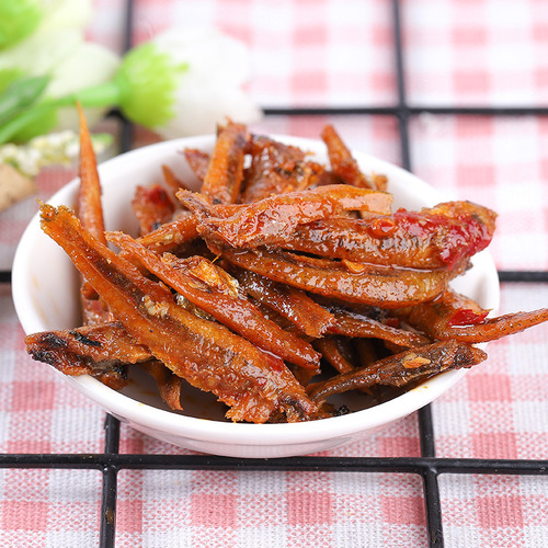 Fish Fragrant City 12g Little Fish Snacks Supermarket Internet Cafe Spicy Leisure Snack Ready-to-Eat Local Specialties Spicy Dried Fish Wholesale