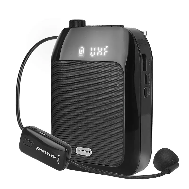 APOROT9UHF蓝牙无线教学扩音器小蜜蜂教师导游促销大功率厂家直销